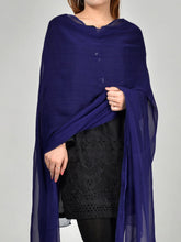 Load image into Gallery viewer, Chiffon Dupatta-Electric Blue
