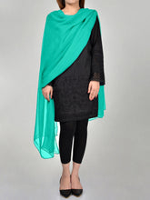 Load image into Gallery viewer, Chiffon Dupatta-Aqua
