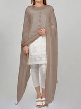 Load image into Gallery viewer, Chiffon Dupatta-Brown
