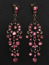 Load image into Gallery viewer, Metallic Stone Earrings
