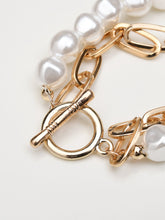 Load image into Gallery viewer, Pearl Coin Bracelet
