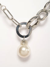 Load image into Gallery viewer, Chained Pearl Necklace
