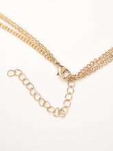 Load image into Gallery viewer, Semi Circular Pendants Necklace
