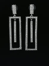 Load image into Gallery viewer, Long Rectangle Earrings
