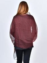 Load image into Gallery viewer, Shimmer Striped Scarf
