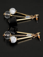 Load image into Gallery viewer, Beaded Bar Earrings
