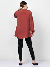 Load image into Gallery viewer, Ruffle Neck Shirt
