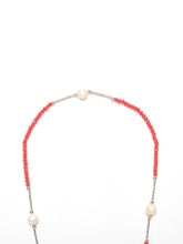 Load image into Gallery viewer, Beaded Pearl Necklace
